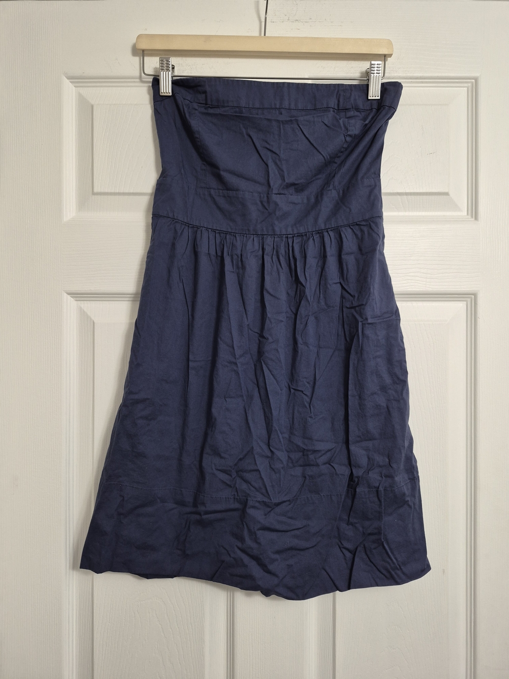 American Eagle Outfitters Strapless Navy Dress